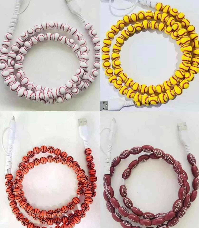 BEADED SPORTS CHARGERS