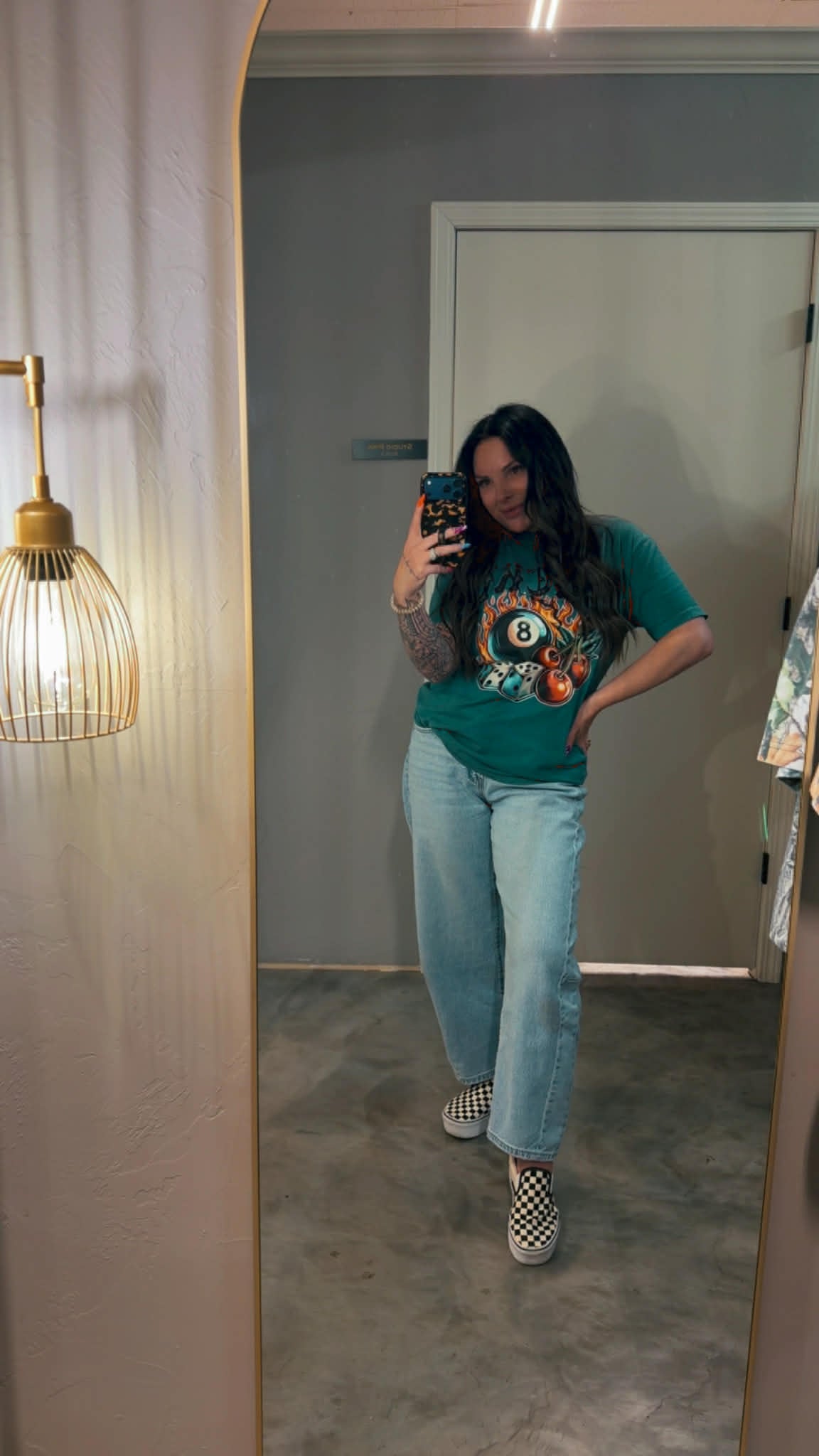 BARREL DENIM JEANS