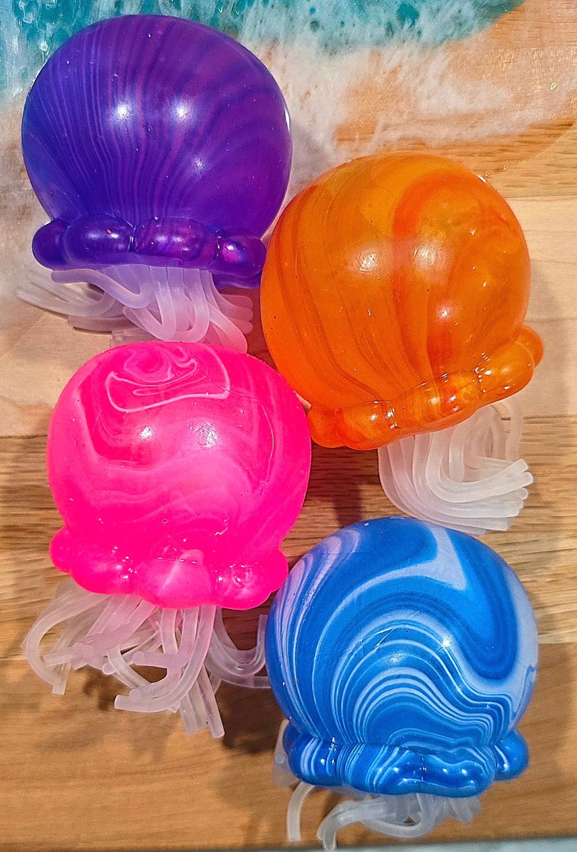 SWIRL LIGHT UP JELLYFISH SQUISHY