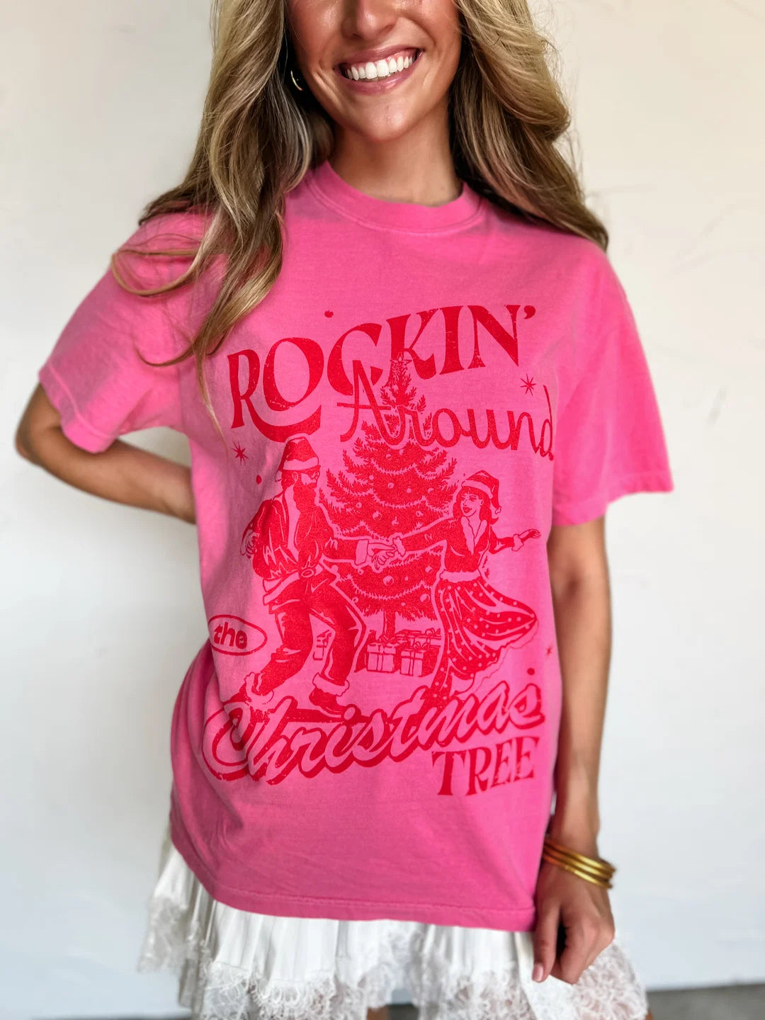 ROCKIN’ AROUND THE CHRISTMAS TREE TEE