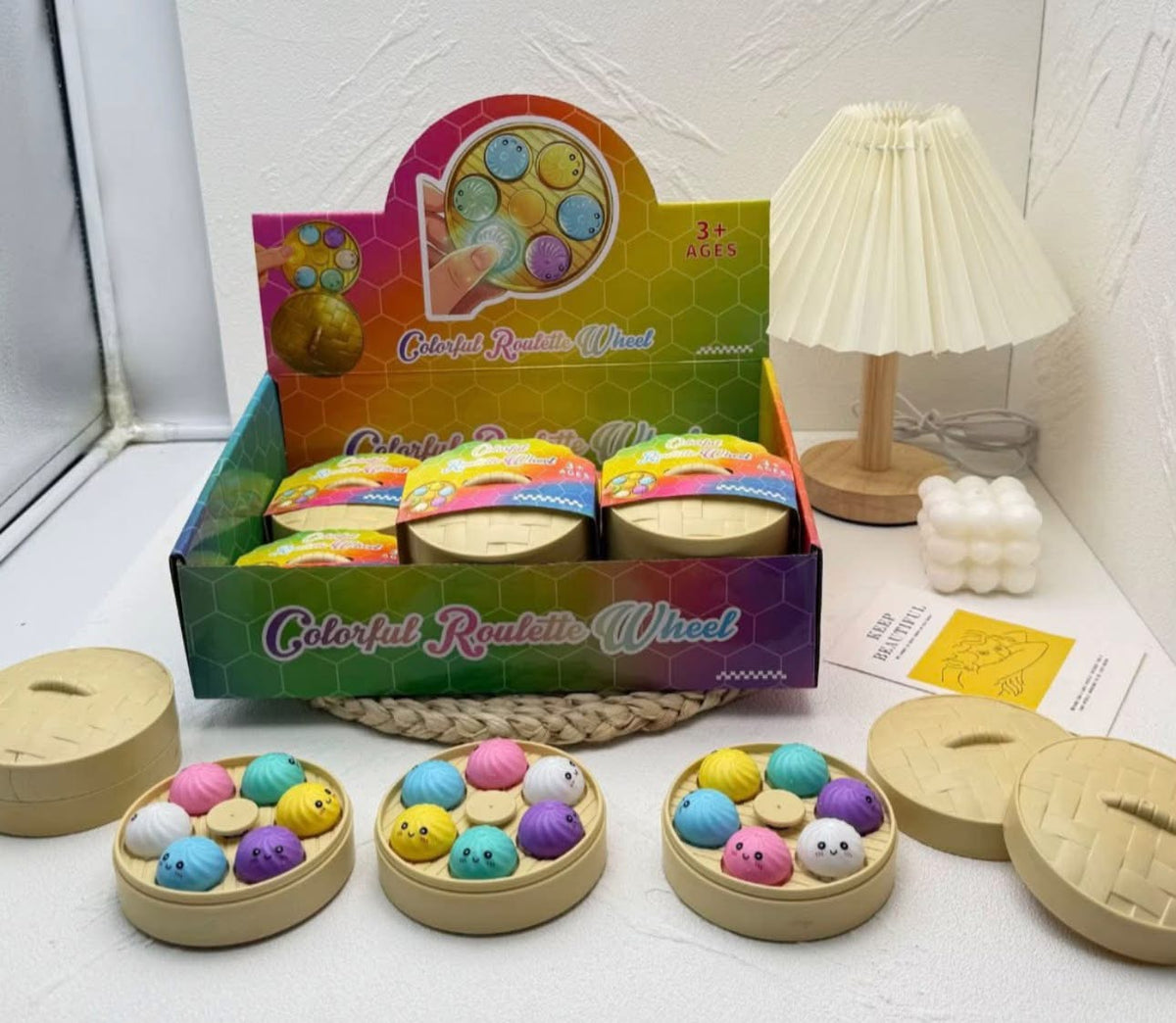 LIGHT UP DUMPLING FIDGET SPINNER