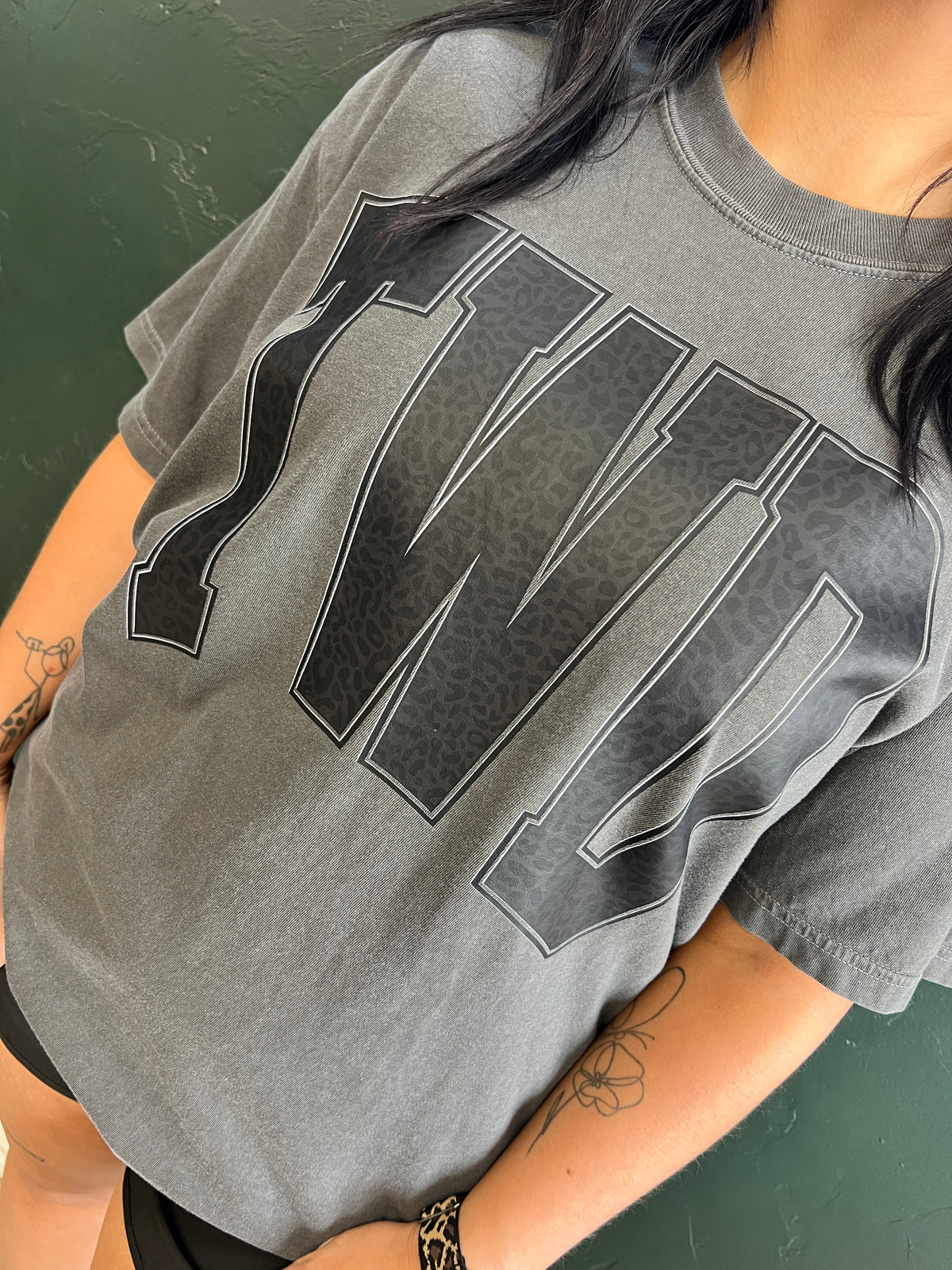 LEOPARD TWD SHIRT