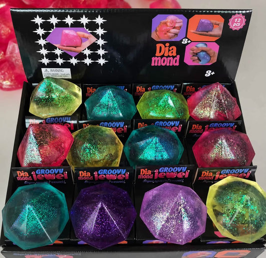 GLITTER DIAMOND SQUISHY