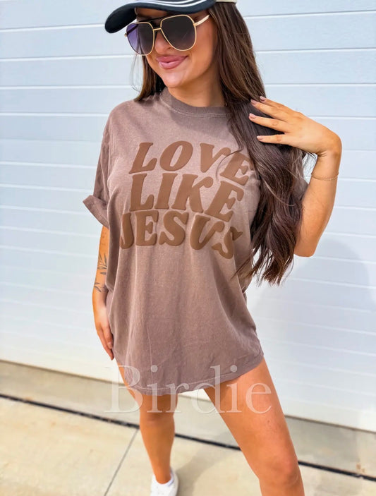 PUFF LOVE LIKE JESUS TEE