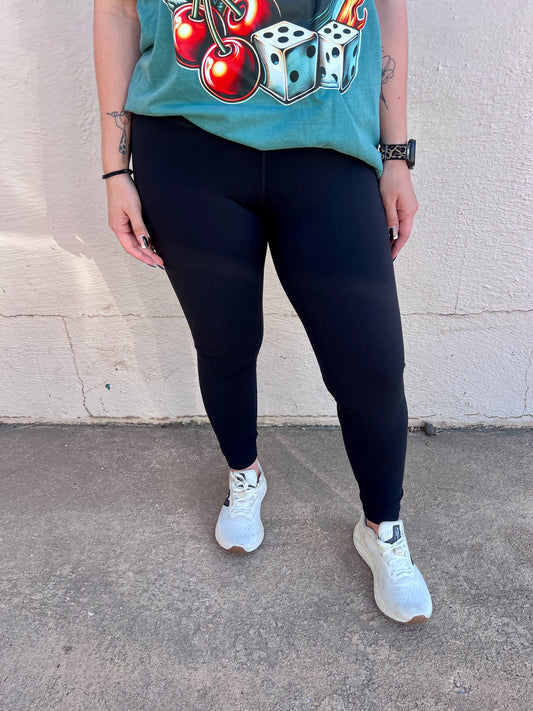 THE BEST BUTTER BLACK LEGGINGS