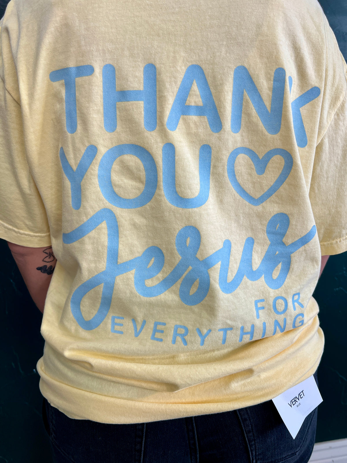 THANK YOU JESUS FOR EVERYTHING TEE
