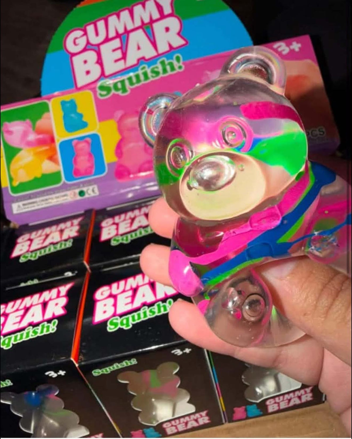 SWIRL BEAR SQUISHY
