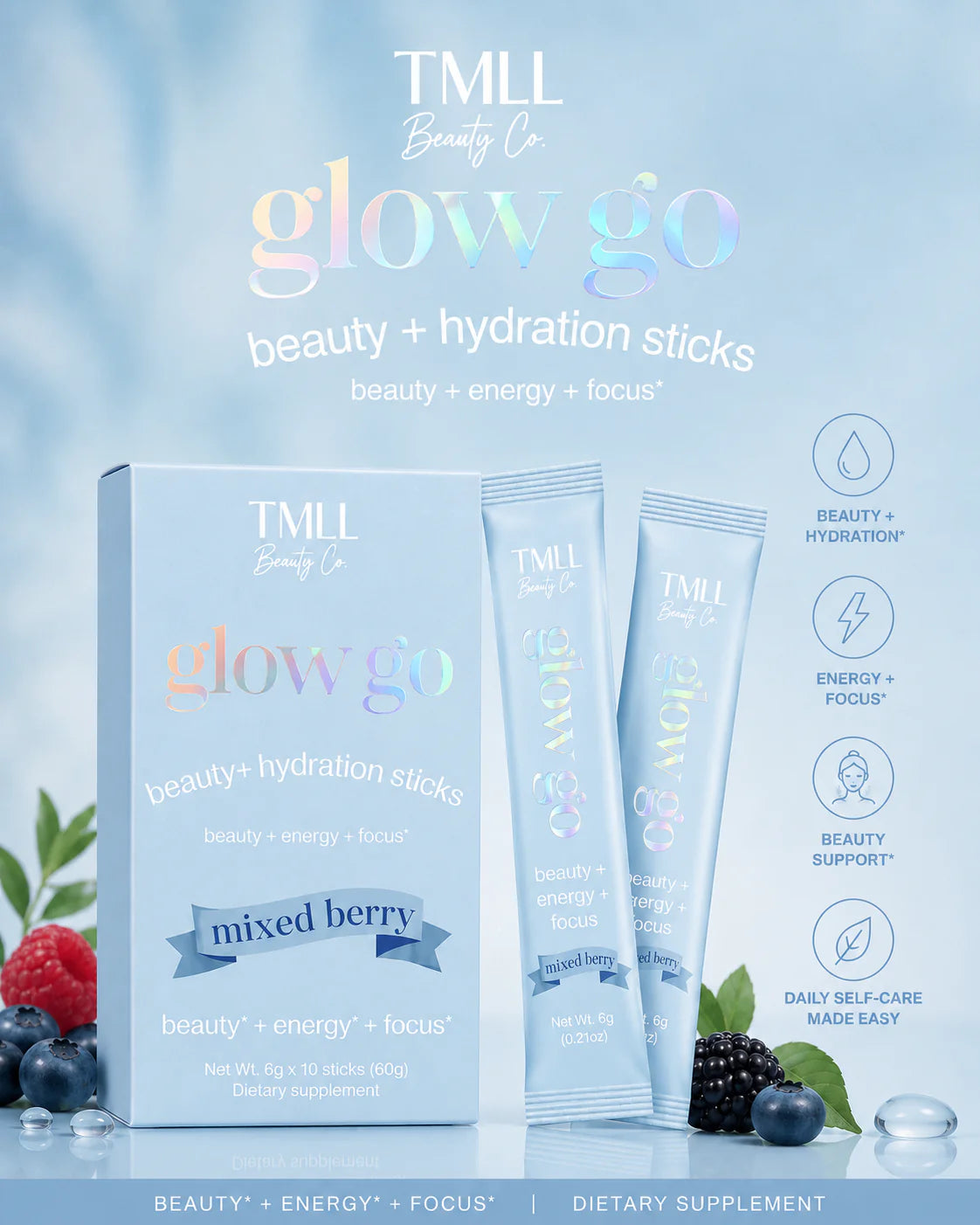 GLOW GO WELLNESS DRINKS