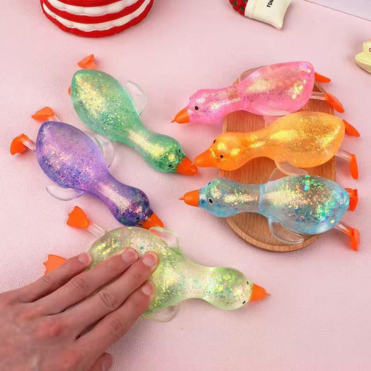 GLITTER DUCK SQUISHY