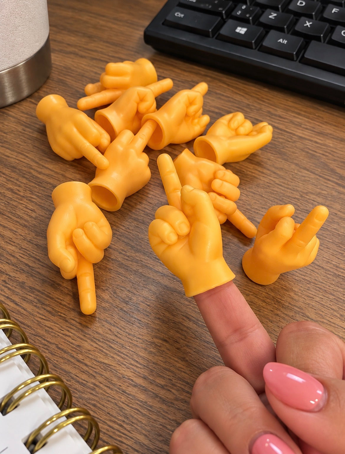 TINY MIDDLE FINGER