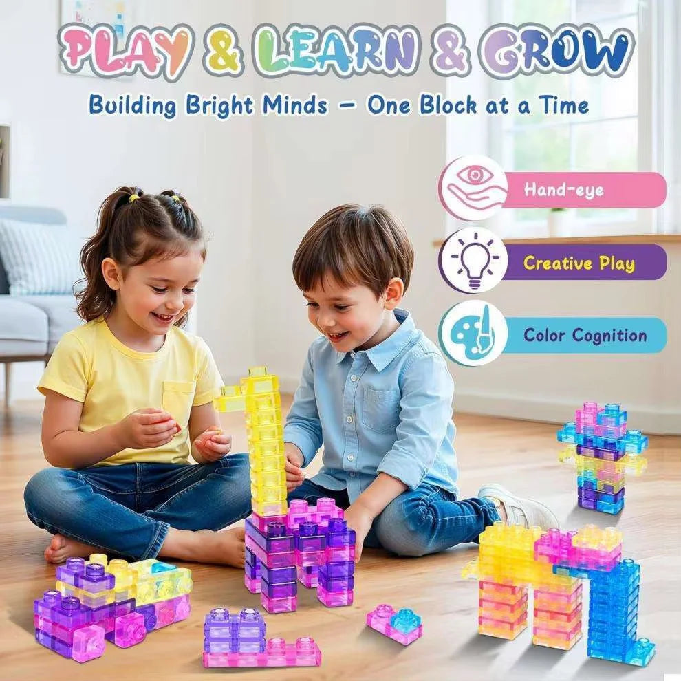 JELLY BUILDING BLOCK SET SQUISHY