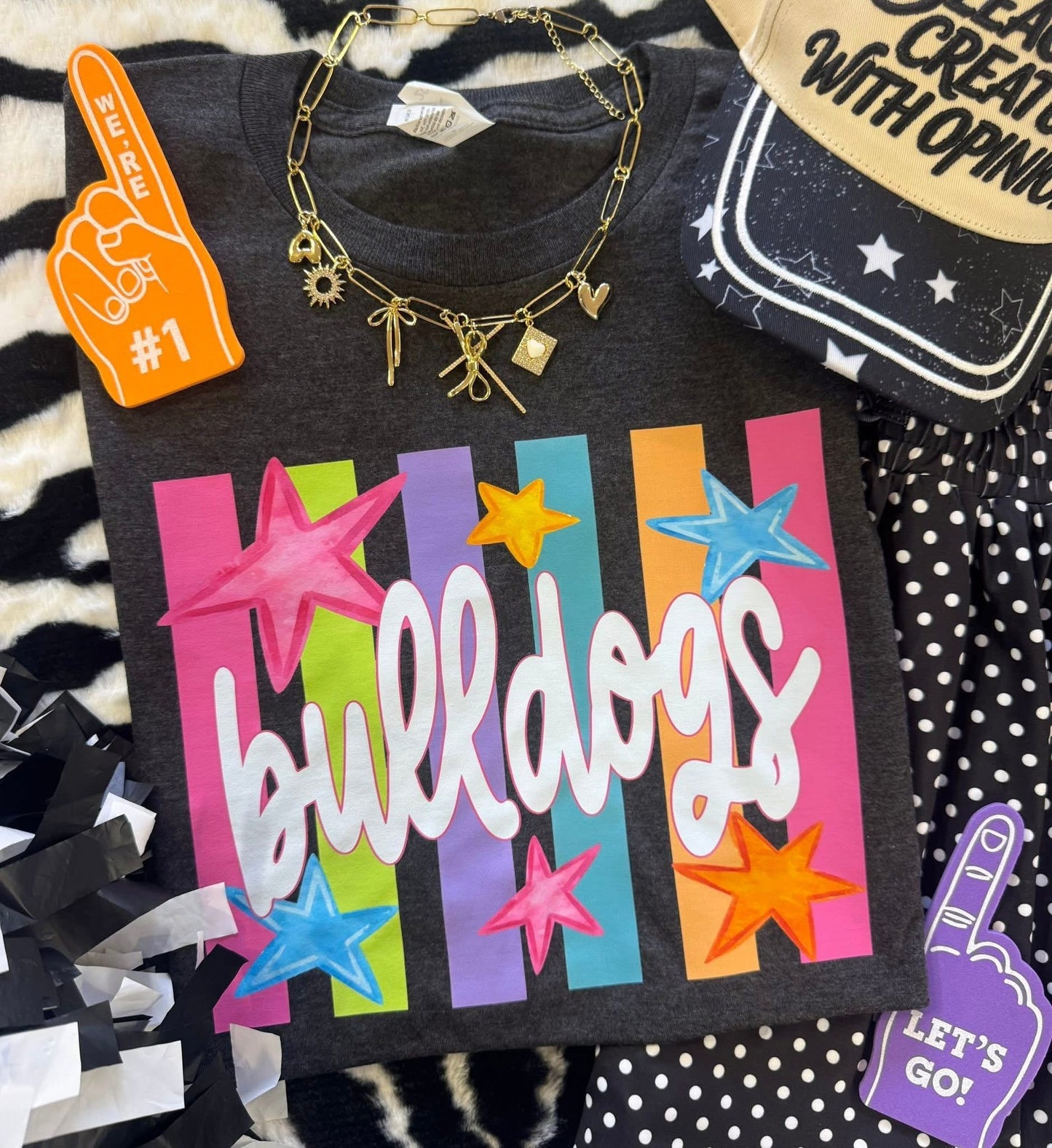 NEON STARS SPIRIT TEE