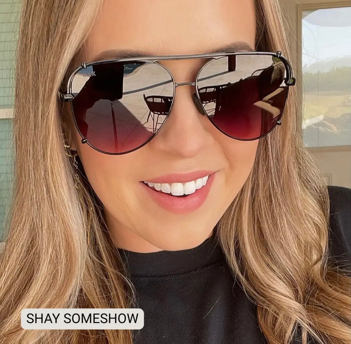 DAX SUNGLASSES- SHAY AVIATOR