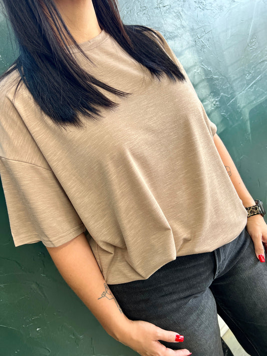 OVERSIZED COFFEE TEE