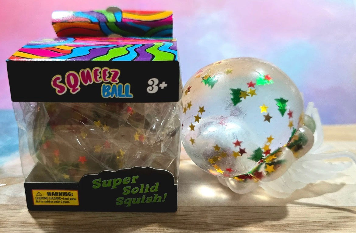 CHRISTMAS TREE LIGHT UP JELLYFISH SQUISHY