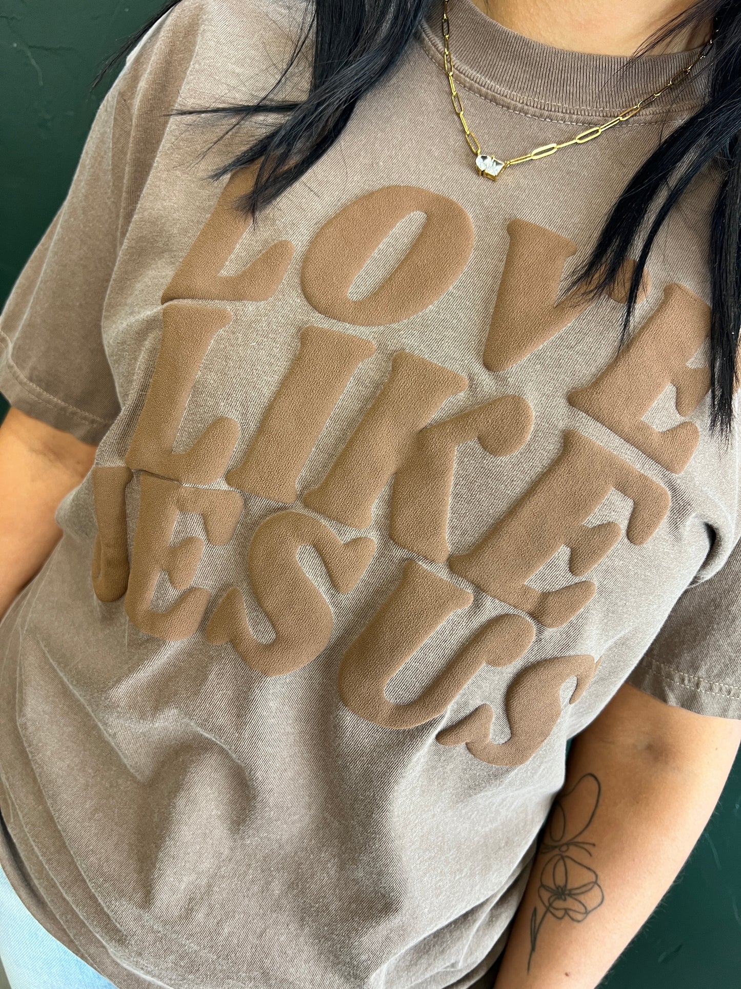 PUFF LOVE LIKE JESUS TEE